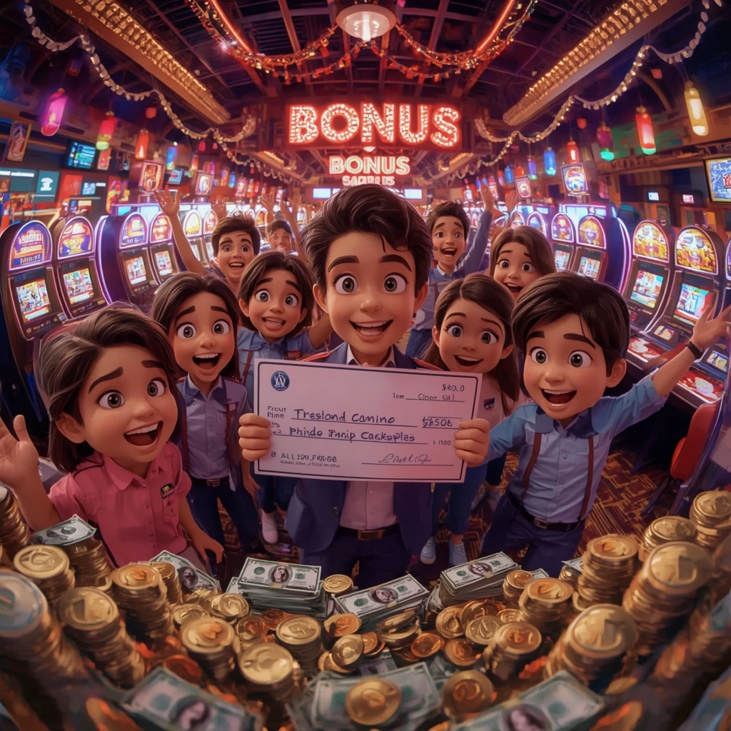 bonus nelle mani di un uomo al JELLYBEAN CASINO