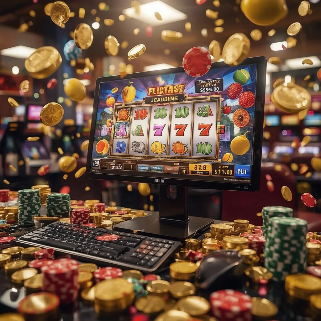 Slot machine sul monitor JellyBean Casino